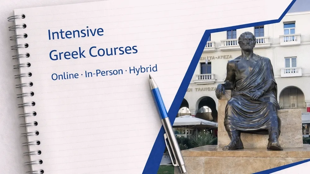 Intensive Greek Course in Thessaloniki