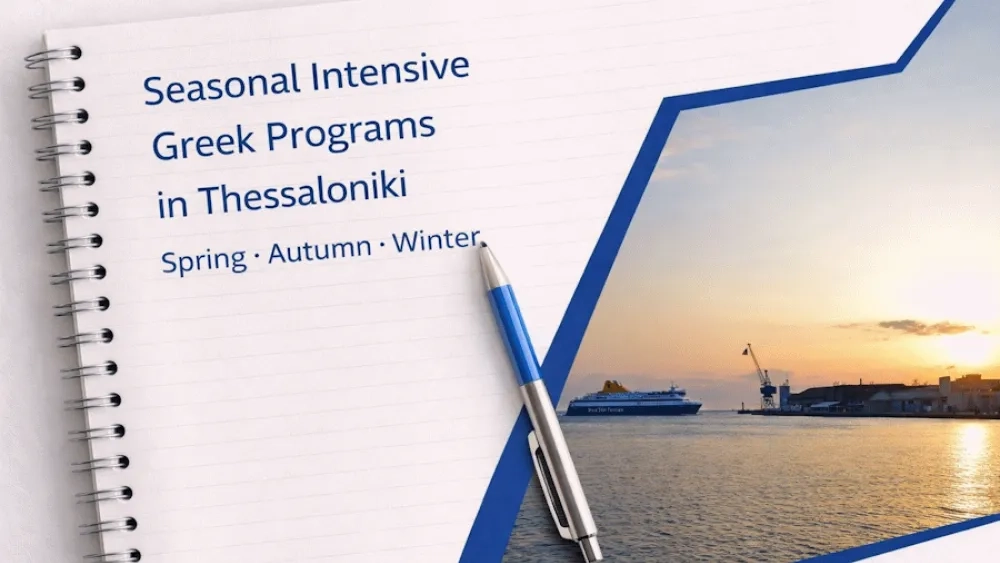 Seasonal Intensive Greek Programs in Thessaloniki