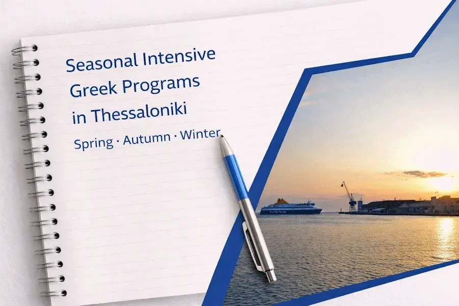 Seasonal Intensive Greek Programs in Thessaloniki