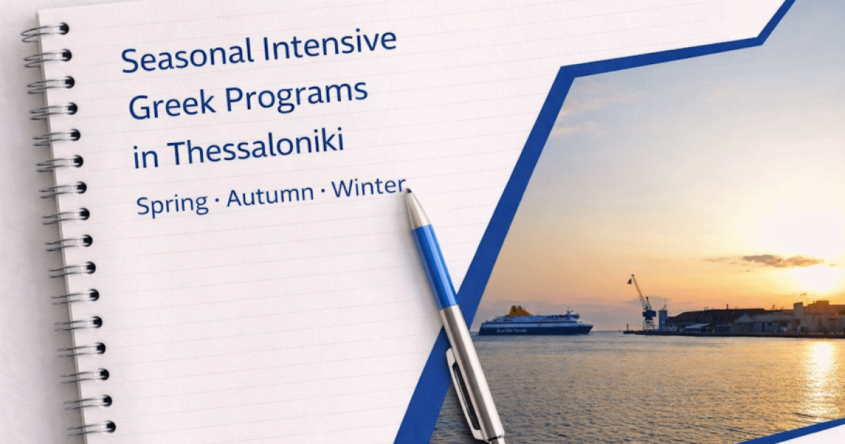 Seasonal Intensive Greek Programs (Spring · Autumn · Winter ...