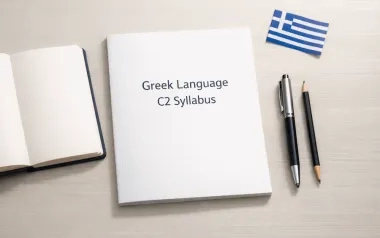 Greek Language C2 Syllabus