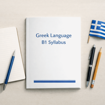 Greek Language B1 Syllabus