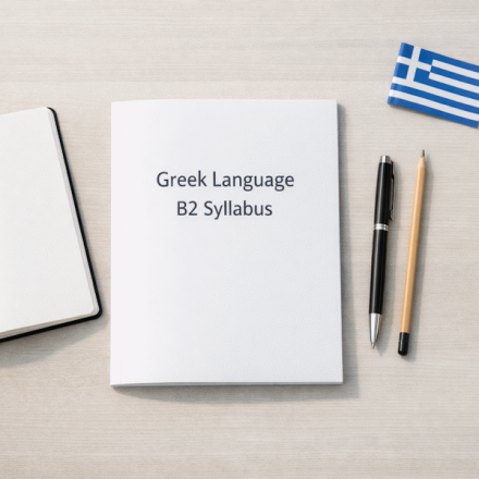 Greek Language B2 Syllabus
